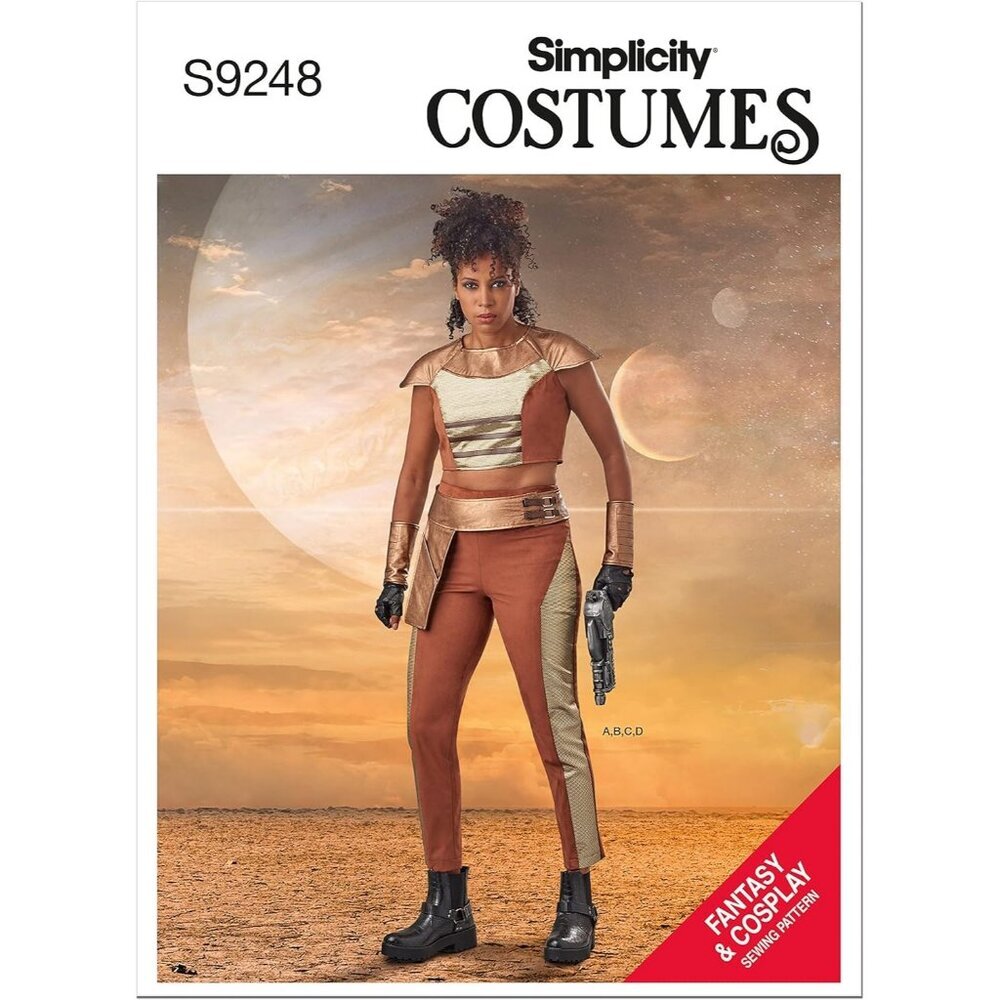 Simplicity Sewing Pattern S9248‎ R11000 Costume Space Mercenary 16-24